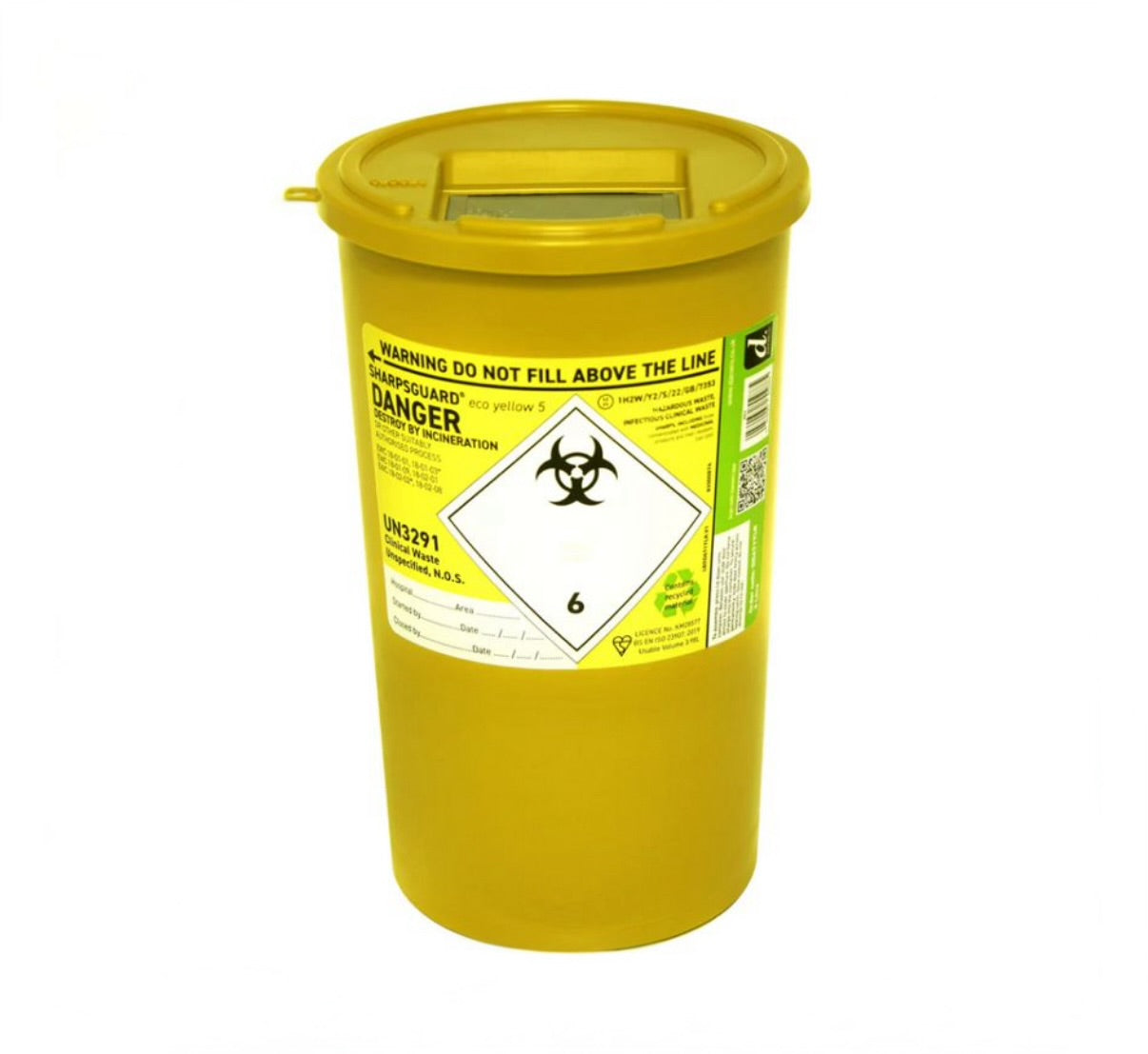 Sharps Bin - ELIXIR PEPTIDE